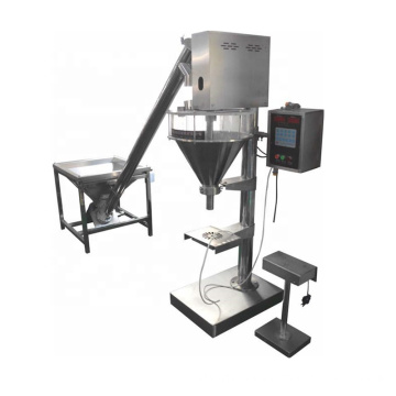 Semi automatic dry powder filler flour filling packaging machine